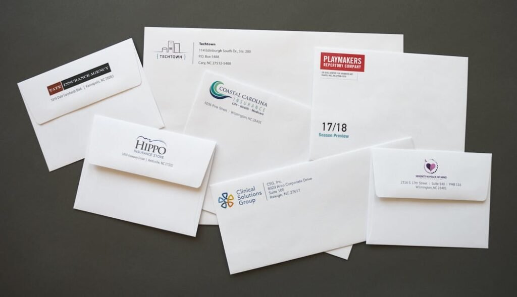 Envelope Printing Colchester