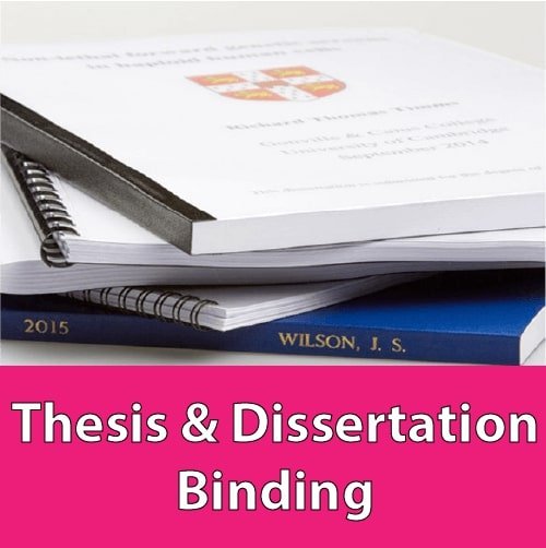 Dissertation Binding Colchester